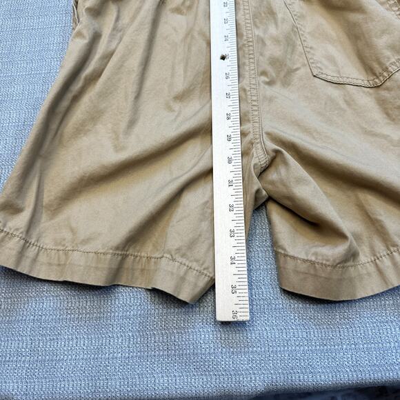 Gap Utility Romper size 8 Tan Khaki‎ Long Sleeve Safari Minimalist Shorts * - Picture 8 of 9